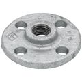 Product Image of 1/4" Galvanized Floor Flange w/ Holes