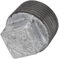 Product Image of 1" Galvanized Malleable Square Head Plug