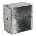 Product Image of 2-1/2" Deep Gangable Masonry Box w/ 1/2" & 3/4" Knockouts, 31.6 cu. in Capacity