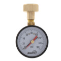 Product Image of 2-1/2" PET Economy Maximum Pointer Water Test Pressure Gauge (0-160 PSI)
