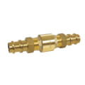 3/4" F1960 PEX Forged DZR Brass In-Line Spring Loaded Check Valve w/ Dual Union Ends (Lead Free)