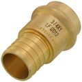 Product Image of 1" PEX Crimp x 3/4" Press Brass Adapter (Lead Free)