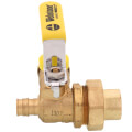 Product Image of 1-1/2" Expansion PEX x FNPT Union Pro-Pal Ball Valve w/ Drain & Reversible Handle (Lead Free)