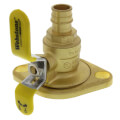 Product Image of 3/4" Expansion PEX Isolator Ball Valve w/ Detachable Rotating Flange, Lead Free