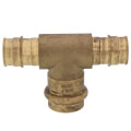 Product Image of 3/4" Expansion PEX × Expansion PEX × Press Brass Transition Tee (LF)