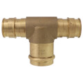 Product Image of 1-1/4" Expansion PEX × Expansion PEX × Press Brass Transition Tee (LF)