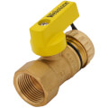 Product Image of 3/4" FIP x 3/4" Hose Pro-Pal Add-A-Drain DZR Brass Ball Valve w/ Cap