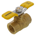 Product Image of 1/2" Threaded Full Port Ball Valve with Stainless Steel Wing (Lead Free)