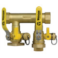 Product Image of 1-1/4" FIP x 1" Hydro-Core Left Flange Manifold w/ (1) 3/4" IPS Union