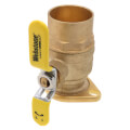 Product Image of 2" Sweat High Velocity Full Port Forged Brass Uni-Flange Isolator Flange w/ Rotating Flange (Lead Free)