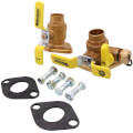 Product Image of 1" Sweat x Rotating Flange High Velocity Isolator Circulator Pump Install Kit
