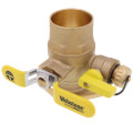 Product Image of 2" Sweat High Velocity Forged Brass Uni-Flange Isolator Flange w/ Multi-Function Drain and Rotating Flange (LF)