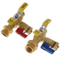 Product Image of 3/4" Sweat Isolator E-X-P E2 Tankless Water Heater Service Valve Kit (Lead Free)