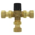 Product Image of 1/2" Female NPT Thermostatic Mixing Valve w/ Check Valve, For High Temp (Lead Free)