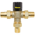 Product Image of 1" Male NPT Thermostatic Mixing Valve w/ Check Valve, For High Temp (Lead Free)