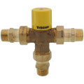 Product Image of 3/4" Male NPT Thermostatic Mixing Valve w/ Check Valve, For High Temp (Lead Free)