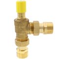 Product Image of 3/4" MIP Angled Differential Pressure By-Pass Valve