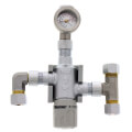 Product Image of 3/8" Compression BY-PASS Thermostatic Mixing Valve w/ Check & Gauge