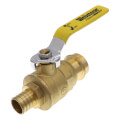 Product Image of 1" PEX Crimp x Copper Press Full Port Brass Ball Valve, (Lead Free)