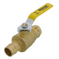 Product Image of 1" Expansion PEX x Copper Press Full Port Forged Brass Ball Valve (Lead Free)