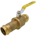 Product Image of 1-1/2" Press Pro-Pal Ball Check Forged DZR Brass Valve w/ Integrated Spring Check Valve (Lead Free)