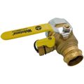 Product Image of 1-1/2" FIP Union x Press Pro-Pal Dielectric Union Ball Drain Valve (Lead Free)
