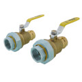 Product Image of 1-1/4" FIP Union x Press Pro-Pal Dielectric Union Ball Valve (Lead Free)