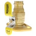 Product Image of 1" Press Full Port Forged Brass Uni-Flange Isolator Flange w/ Rotating Flange (Lead Free)