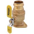 Product Image of 1-1/2" Press Full Port Forged Brass Uni-Flange Isolator Flange w/ Rotating Flange