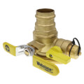 Product Image of 1-1/4" Press High Velocity Brass Uni-Flange Isolator Flange w/ Multi-Function Drain & Rotating Flange (LF)