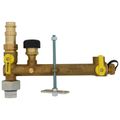 Product Image of 3/4" FIP Union x Press Pro-Pal Water Heater Valve Kit (w/ Dielectric Expansion Tank Service Valve, Ball Valve, Vacuum Relief Valve)