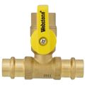 Product Image of 1/2" FIP x Press Full Port T-Valve (LF)