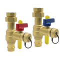 Product Image of 3/4" Press Isolator E-X-P E2 Tankless Water Heater Service Valve Kit w/ No PRV Port (Lead Free)