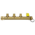 Product Image of 3/4" Press Run x PEX Crimp Pro-Pal Multi-Port Tee w/ Drain