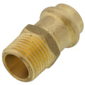 Product Image of 1/2" Copper Press x MIP DZR Brass Transition Adapter (Lead Free)