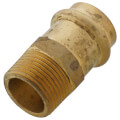 Product Image of 3/4" Copper Press x MIP DZR Brass Transition Adapter (Lead Free)