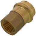 Product Image of 3/4" Copper Press x 1/2" FIP DZR Brass Transition Adapter (Lead Free)