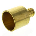 Product Image of 1/2" PEX x 3/4" Copper Pipe Brass Adapter (Lead Free)
