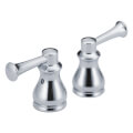 Product Image of Chrome Metal Lever Handle Set for Bidet/Lavatory/Kitchen Faucets (Pack of 2), H269