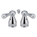 Product Image of Chrome Metal Lever Handle Set for Bidet & Lavatory Applications (Pack of 2), H278