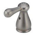 Product Image of Stainless Metal Lever Handle Set for Bidet & Lavatory Applications (Pack of 2), H278SS