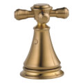 Product Image of Bronze Metal Cross Handle Set for Bar/Prep, Bidet, Lavatory & Kitchen Faucets (Pack of 2), H295CZ