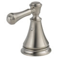 Product Image of Stainless Metal Lever Handle Set for Bar/Prep, Bidet, Lavatory & Kitchen Faucets (Pack of 2), H297SS