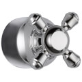 Product Image of Chrome Metal Single Cross Handle - Transfer Valve, H595