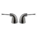 Product Image of Innovations Chrome Metal Lever Handle Set for Roman Tub Faucets (Pack of 2), H64