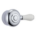 Product Image of Chrome Porcelain Lever Handle Kit For Leland 1300/1400 Series Tub & Shower Faucets, H777