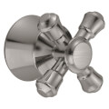 Product Image of Stainless Metal Cross Handle Kit For Cassidy 1400 Series Tub/Shower, H795SS
