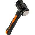 Product Image of 3lb Dual-Faced Fiberglass Hammer, 5" Long