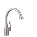 Product Image of Allegro E Gourmet High Arc Kitchen Faucet, 2-Spray Pull-Down, 1.75 GPM (Stainless Steel Optic), 04066860
