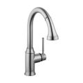 Product Image of Talis C High Arc Kitchen Faucet, 2-Spray Pull-Down, 1.75 GPM (Stainless Steel Optic), 04215800